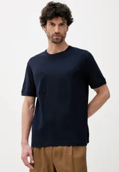 United Colors of Benetton tricou din amestec de in culoarea roz, neted imagine
