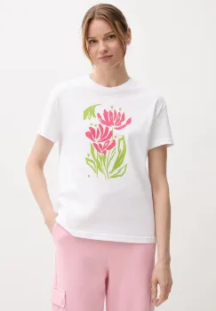 United Colors of Benetton tricou din bumbac culoarea alb, 3BL0D10AK imagine