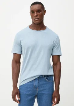 United Colors of Benetton tricou din bumbac culoarea bej, uni, 3JE1J19A5 imagine