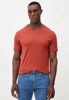 United Colors of Benetton tricou din bumbac culoarea bej, uni, 3JE1J19A5 imagine