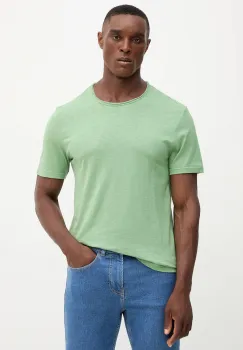 United Colors of Benetton tricou din bumbac culoarea bej, uni, 3JE1J19A5 imagine