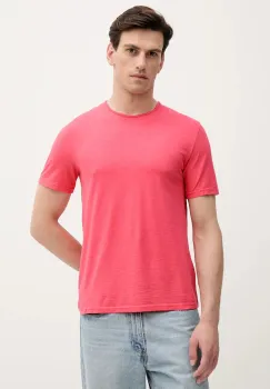 United Colors of Benetton tricou din bumbac culoarea bej, uni, 3JE1J19A5 imagine