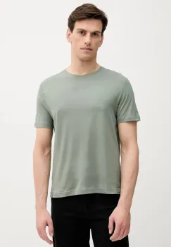 United Colors of Benetton tricou din bumbac culoarea bej, uni, 3P7XU1058 imagine