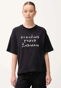 United Colors of Benetton tricou din bumbac culoarea negru, 35P5D10AR imagine