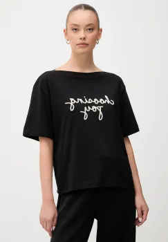 United Colors of Benetton tricou din bumbac culoarea negru, 35P5D10AV imagine