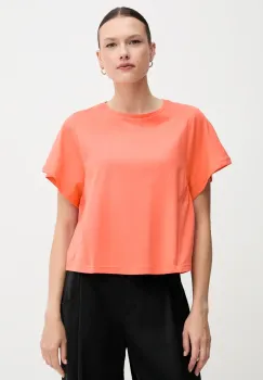 United Colors of Benetton tricou din bumbac culoarea portocaliu, 3U53D109U imagine