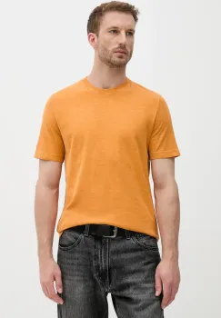 United Colors of Benetton tricou din bumbac culoarea portocaliu, uni, 36JGU105U imagine