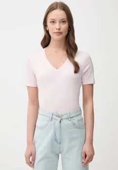 United Colors of Benetton tricou din bumbac culoarea roz, 3GA2E4230 imagine