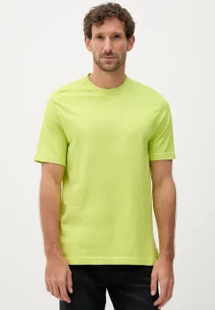 United Colors of Benetton tricou din bumbac culoarea verde, uni, 36JGU105U imagine