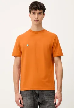 United Colors of Benetton tricou din bumbac culoarea verde, uni, 3MI5J1AF7 imagine