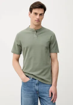 United Colors of Benetton tricou din bumbac culoarea verde, uni, 3RL3U10AS imagine