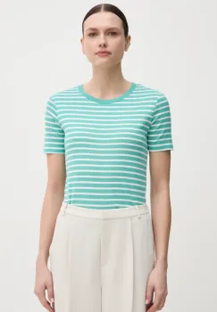 United Colors of Benetton tricou din bumbac femei, culoarea verde, 30YSE16A0 imagine