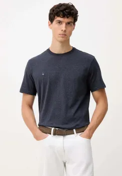 United Colors of Benetton tricou din bumbac melanj, 3UWFU10AU imagine