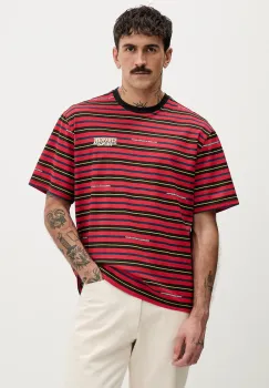 United Colors of Benetton tricou din bumbac x Stranger Things culoarea rosu, modelator, 3LQMU10BC imagine