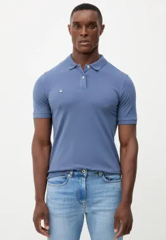United Colors of Benetton tricou polo culoarea alb, uni, 3WG9U301Z imagine