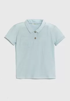 United Colors of Benetton tricou polo pentru copii neted imagine