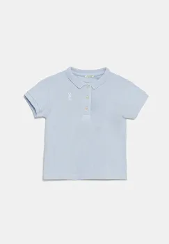 United Colors of Benetton tricou polo pentru copii uni, 3WG9A3007 imagine