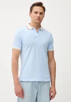 United Colors of Benetton tricou polo uni, 3F9HU302E imagine