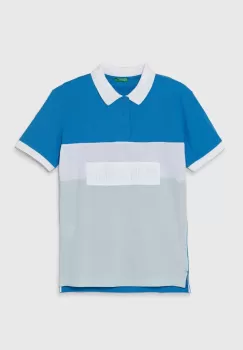 United Colors of Benetton tricouri polo din bumbac pentru copii modelator imagine