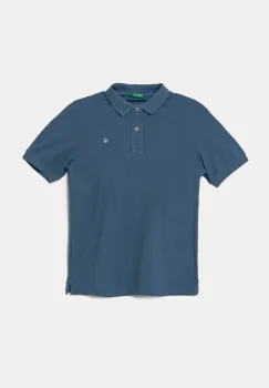 United Colors of Benetton tricouri polo din bumbac pentru copii uni, 3089C300Q imagine