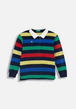 United Colors of Benetton tricouri polo din bumbac pentru copii uni, 33CKG300Z imagine