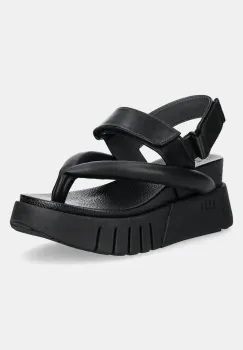United Nude sandale Delta Tong femei, culoarea negru, cu platforma, 107120116145 imagine
