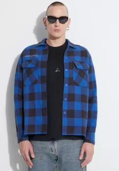 Universal Works camasa din bumbac L/S UTILITY SHIRT barbati, cu guler clasic, regular, 29177 imagine