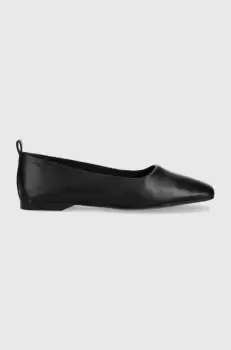 Vagabond balerini de piele Delia culoarea negru, imagine