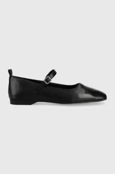 Vagabond balerini de piele Delia culoarea negru, imagine