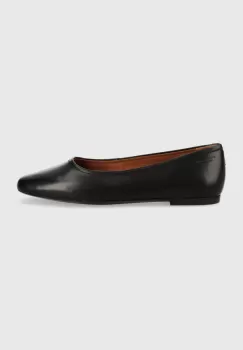 Vagabond balerini de piele JOLIN culoarea negru, 5508.001.20 imagine