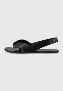 Vagabond sandale de piele TIA 2.0 femei, culoarea negru, 5531.001.20 imagine