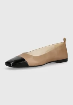Vagabond Shoemakers balerini de piele DELIA culoarea bej, 5707-062-09 imagine