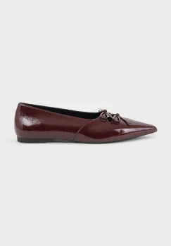 Vagabond Shoemakers balerini de piele HERMINE culoarea bordo, 5933-160-38 imagine