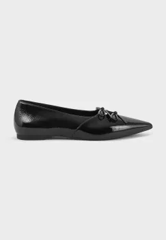 Vagabond Shoemakers balerini de piele HERMINE culoarea negru, 5933-160-20 imagine