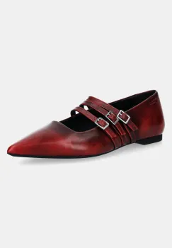Vagabond Shoemakers balerini de piele HERMINE culoarea rosu, 5833-218-47 imagine