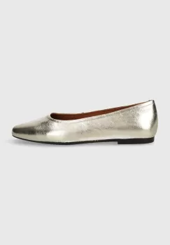 Vagabond Shoemakers balerini de piele JOLIN culoarea auriu, 5508.083.81 imagine