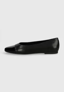 Vagabond Shoemakers balerini de piele JOLIN culoarea negru, 5508.662.92 imagine