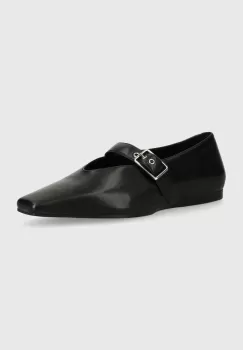 Vagabond Shoemakers balerini de piele WIOLETTA culoarea negru imagine
