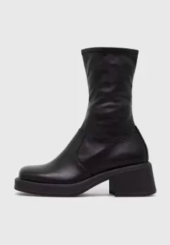 Vagabond Shoemakers botine DORAH femei, culoarea negru, cu toc drept, 5642.502.20 imagine