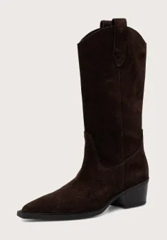 Vagabond Shoemakers cizme cowboy pentru femei din piele intoarsa KELSEY imagine