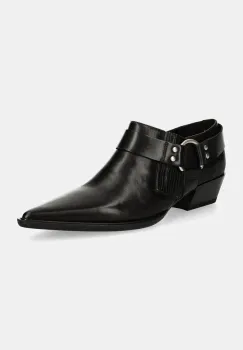 Vagabond Shoemakers cizme de piele CASSIE femei, culoarea negru, cu toc drept, 5850-001-20 imagine