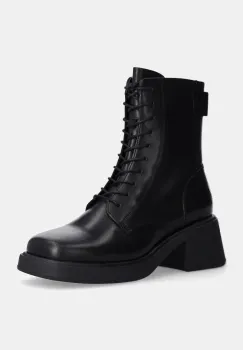 Vagabond Shoemakers cizme de piele DORAH femei, culoarea negru, cu toc drept, 5842-001-20 imagine