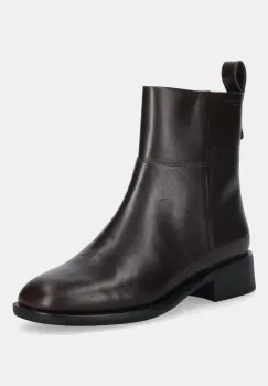 Vagabond Shoemakers cizme de piele SHEILA culoarea maro, cu toc plat, 5835-001-35 imagine