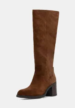 Vagabond Shoemakers cizme din piele intoarsa MERYL culoarea maro, cu toc drept, 6047-040-89 imagine