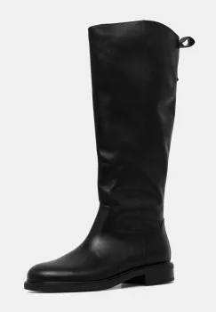 Vagabond Shoemakers ghete de piele FREYA culoarea negru, cu toc plat, 6006-001-20 imagine
