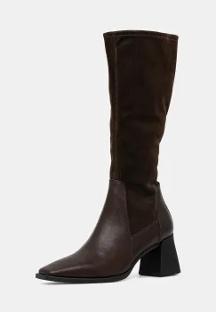 Vagabond Shoemakers ghete de piele HEDDA culoarea maro, cu toc drept, 5602-202-35 imagine