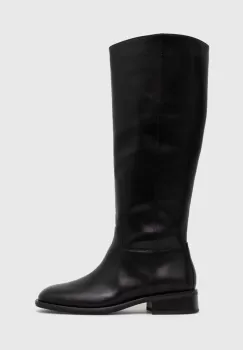 Vagabond Shoemakers ghete de piele SHEILA femei, culoarea negru, cu toc plat, 5635.001.20 imagine