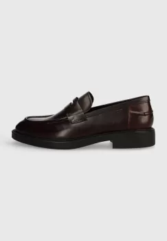 Vagabond Shoemakers mocasini de piele ALEX M barbati, culoarea bordo, 5366.104.43 imagine
