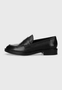 Vagabond Shoemakers mocasini de piele AMINA femei, culoarea negru, cu toc plat, 5703.001.20 imagine