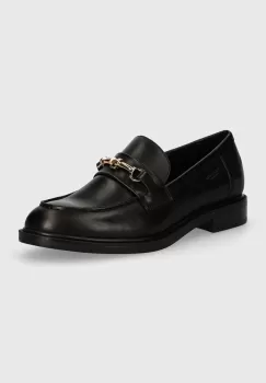 Vagabond Shoemakers mocasini de piele AMINA femei, culoarea negru, cu toc plat, 5801-001-20 imagine